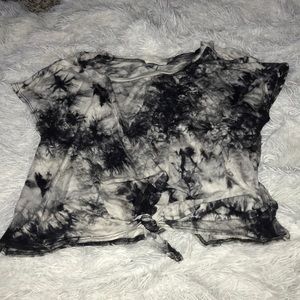 Tie dye crop top